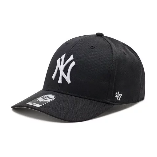Кепка 47 Brand NEW YORK YANKEES RAISED BASIC чорний, сірий Уні OSFA