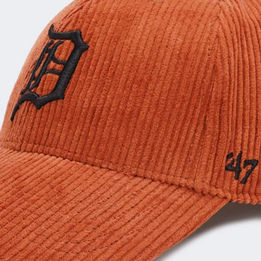 Кепка 47 Brand DETROIT TIGERS THICK CORD коричневий Уні OSFM
