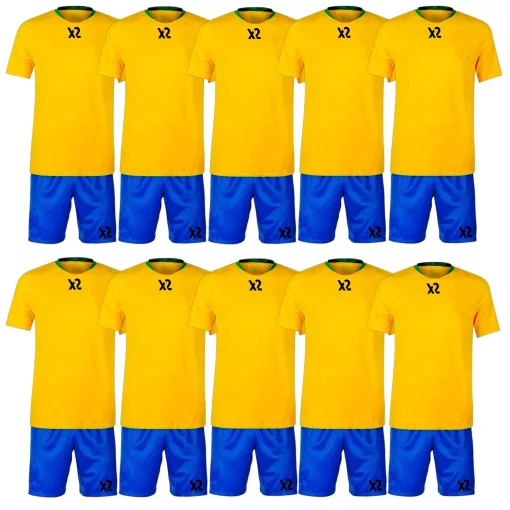 10 компл. - Футбольна форма X2 B001X2