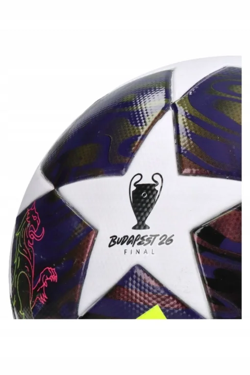 Футбольний м'яч Adidas UCL League Junior 290g 2026 Budapest JX9097, розмір №4