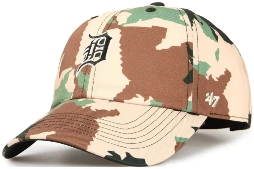 Кепка 47 Brand DETROIT TIGERS DIGITAL STAR бежевий, зелений, коричневий Уні One Size
