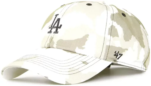 Кепка 47 Brand LOS ANGELES DODGERS DIGITAL ST білий, зелений Уні One Size