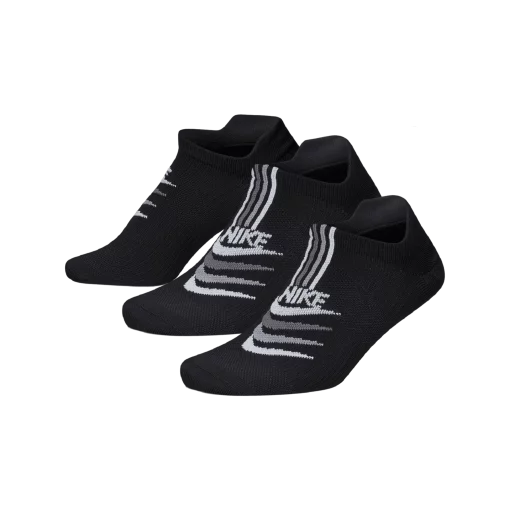 Шкарпетки Nike W NK EVERYDAY PLUS LTWT NS 3PR чорний Жін 38-42