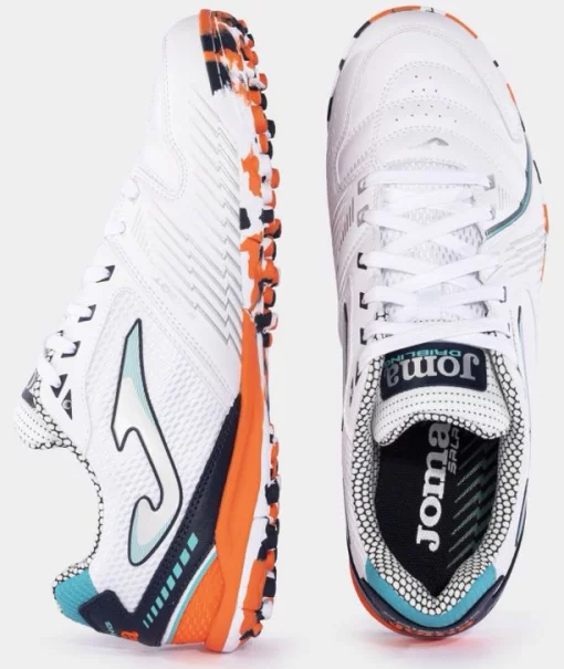 Сороконіжки Joma DRIBLING білий, помаранчевий Чол