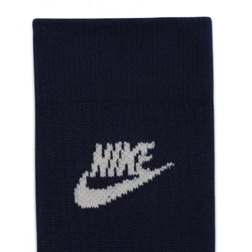 Шкарпетки Nike U NK NSW EVERYDAY ESSENTIAL CR синій, білий, сірий Уні 42-46