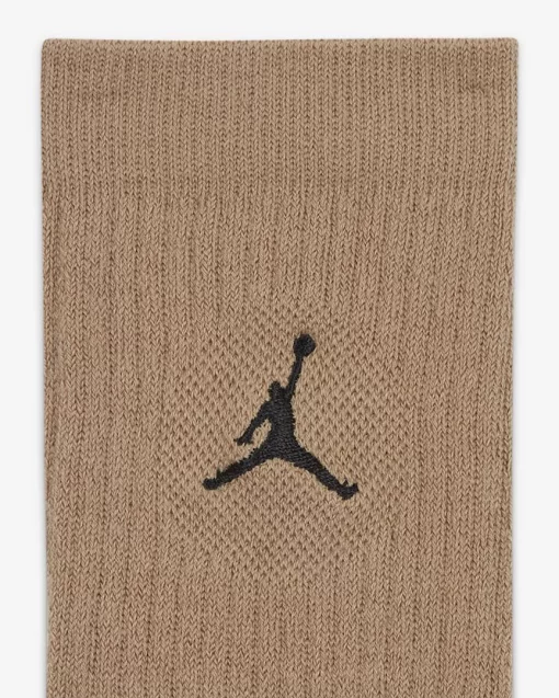 Шкарпетки Nike U J ED CUSH POLY CREW 3PR 144 коричневий, фіолетовий Уні 42-46