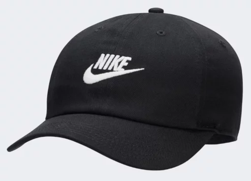 Кепка Nike K NK CLUB CAP US CB FUT WSH чорний Діт 1SIZE