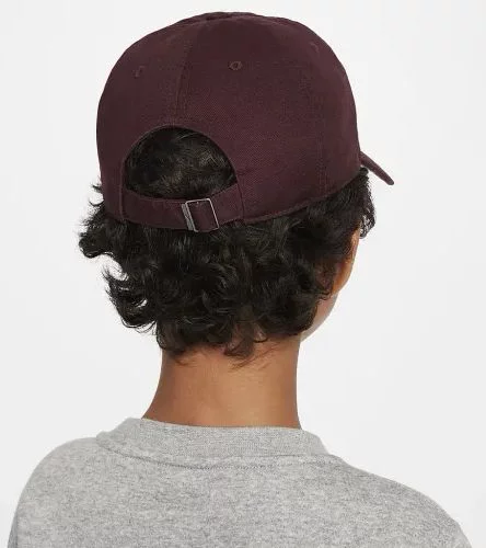 Кепка Nike K NK CLUB CAP US CB FUT WSH бордовий Діт 1SIZE