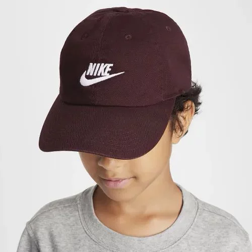 Кепка Nike K NK CLUB CAP US CB FUT WSH бордовий Діт 1SIZE