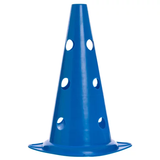 Фішка конус з отворами 38 см C-4604, синій