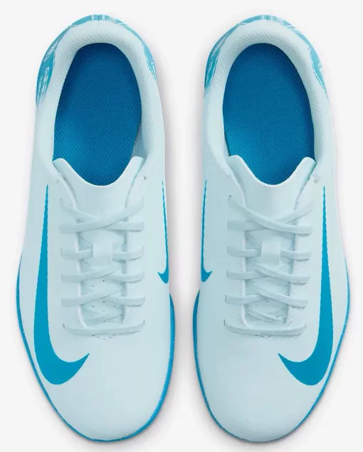 Футзалки Nike JR VAPOR 16 CLUB IC білий, блакитний Діт 36,5 (US 4.5Y)