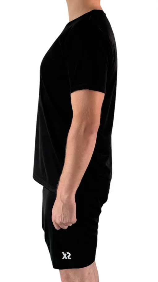 Футбольна форма X2 Classic (футболка+шорти), розмір L (чорний колір) X2000BK/BK-XL