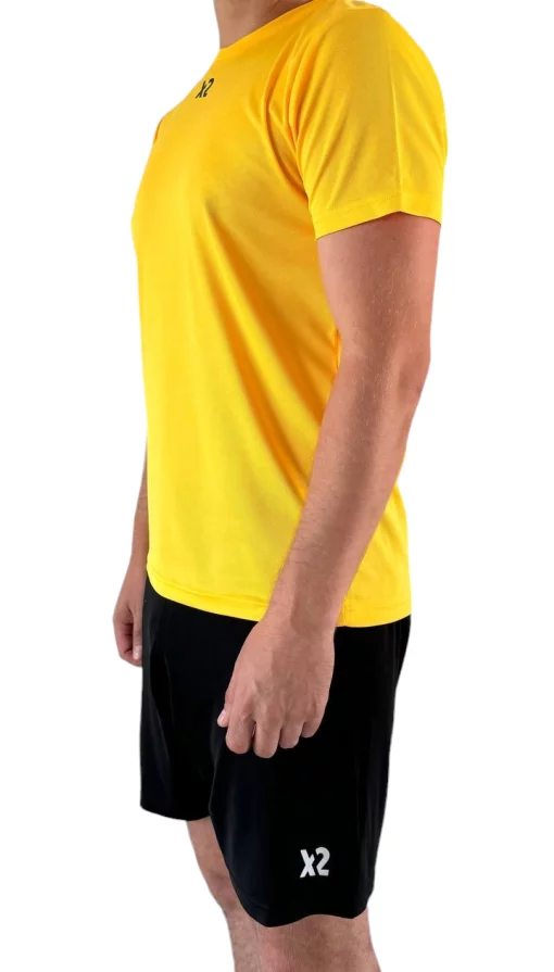 Футбольна форма X2 Classic (футболка+шорти), розмір M (жовтий/чорний) X2000Y/BK-M