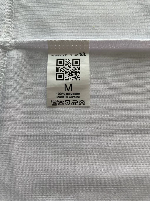 Футбольна форма X2 League II (футболка+шорти), розмір M (білий/темно-синій) X2002W/DB-M