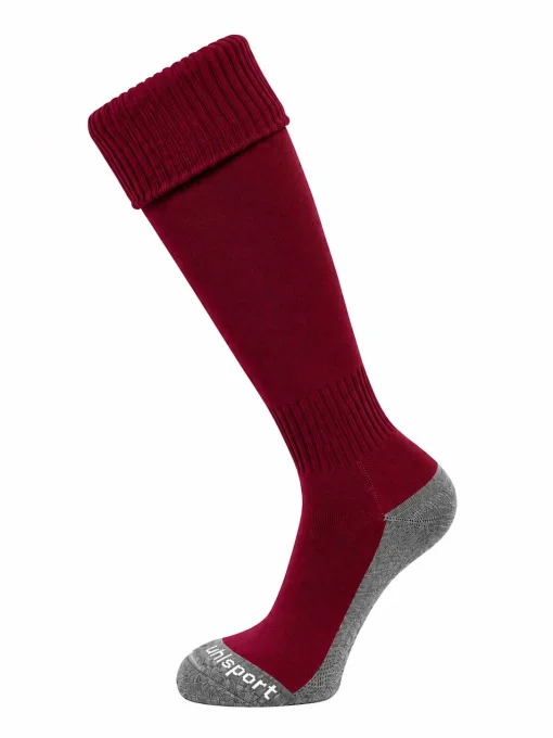 Футбольні гетри Uhlsport 105754, розмір 33-36 (бордові)