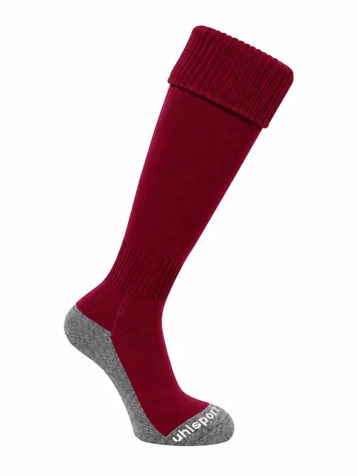 Футбольні гетри Uhlsport 105754, розмір 37-40 (бордові)
