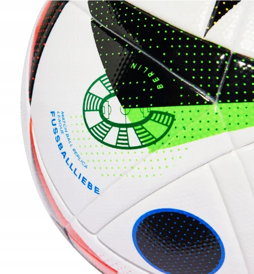 Футбольний м'яч Adidas Fussballliebe Euro 2024 League Box IN9369, розмір №5