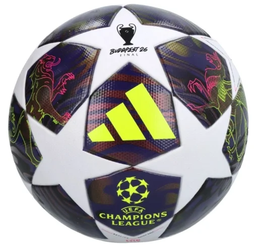 Футбольний м'яч Adidas UCL League Junior 290g 2026 Budapest JX9097, розмір №5