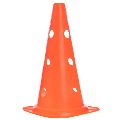 Фішка конус з отворами 38 см C-4604, помаранчевий