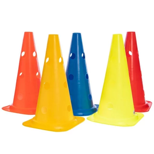 Фішка конус з отворами 38см C-4604, салатовий