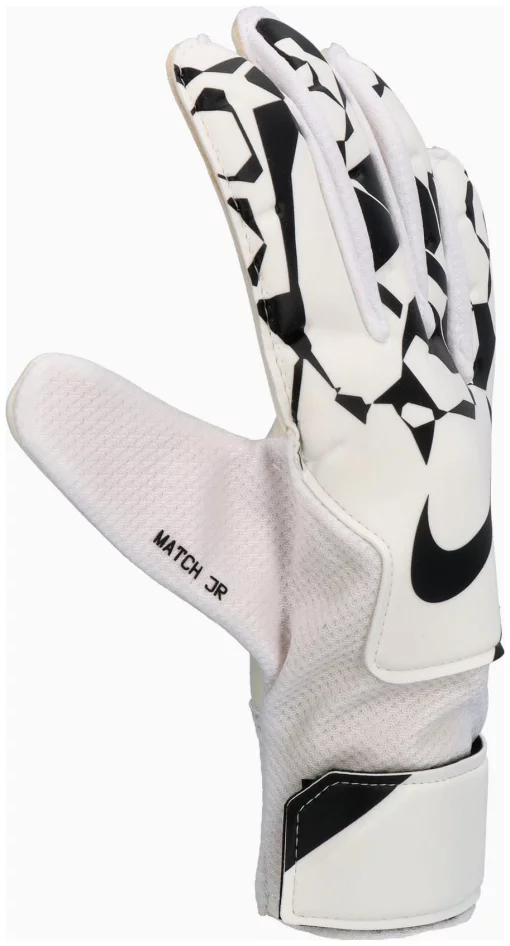 Воротарські рукавиці Nike NK GK MATCH JR - HO24 білий, чорний Діт 5 (15,6 см)