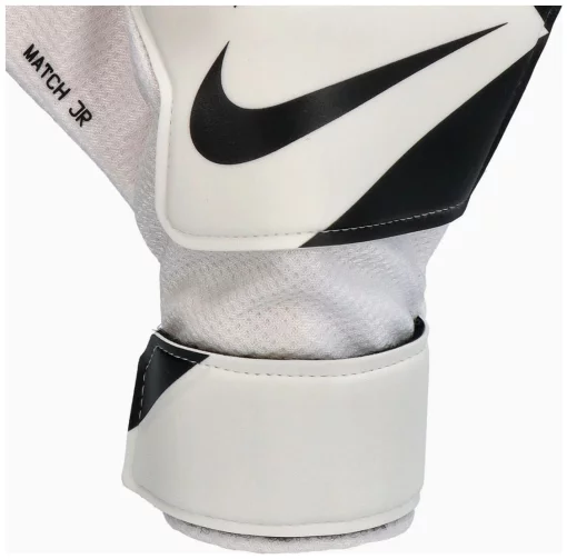 Воротарські рукавиці Nike NK GK MATCH JR - HO24 білий, чорний Діт 5 (15,6 см)