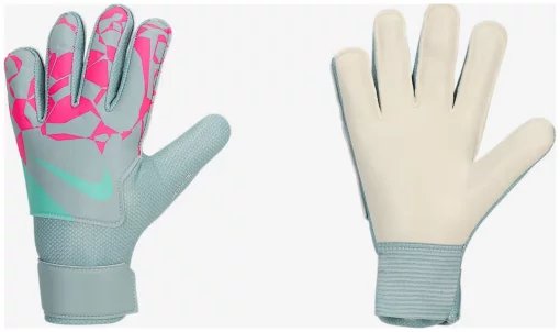 Воротарські рукавиці Nike NK GK MATCH JR - HO24 блакитний, рожевий Діт 8 (21,6 см)