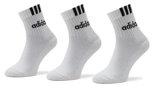 Шкарпетки Adidas C 3S LIN 3P білий, чорний Уні XL (46-48)