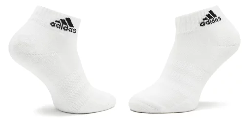 Шкарпетки Adidas C SPW ANK 6P білий, чорний Уні L (43-45)