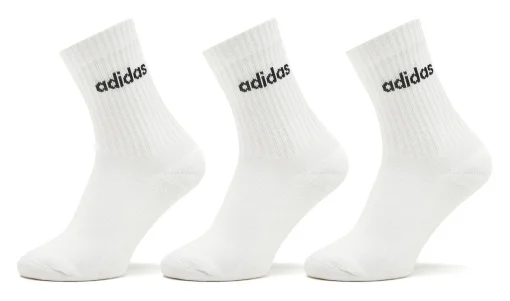 Шкарпетки Adidas C LIN CREW 3P білий, чорний Уні S (37-39)