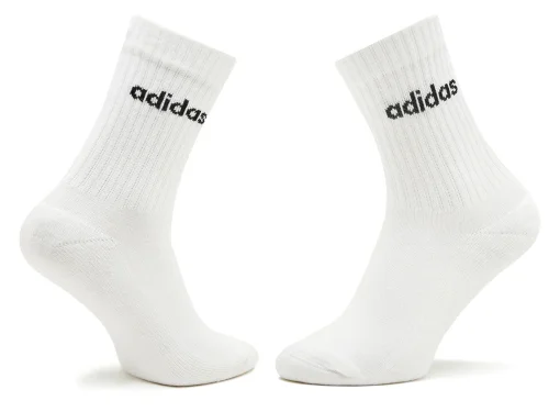 Шкарпетки Adidas C LIN CREW 3P білий, чорний Уні S (37-39)