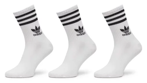 Шкарпетки Adidas CREW SOCK 3STR білий Уні M (40 - 42)