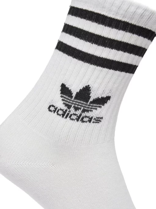 Шкарпетки Adidas CREW SOCK 3STR білий Уні M (40 - 42)