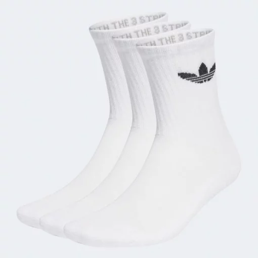 Шкарпетки Adidas TR CREW S 3P білий Уні M (40-42)