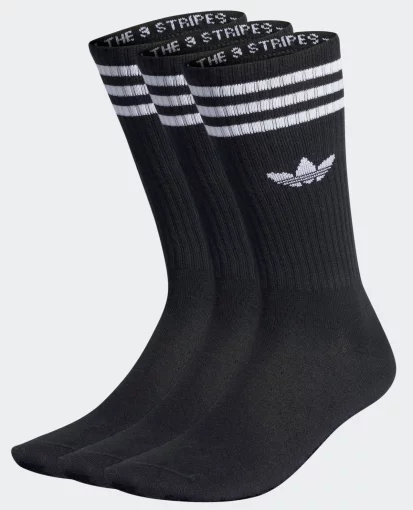 Шкарпетки Adidas HIGH CREW SOCK 3P чорний Уні L (43-45)