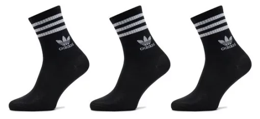 Шкарпетки Adidas CREW SOCK 3STR чорний Уні L (43-45)