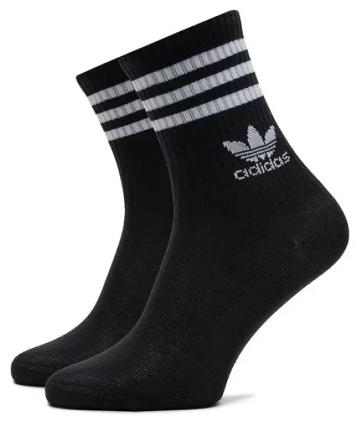 Шкарпетки Adidas CREW SOCK 3STR чорний Уні L (43-45)