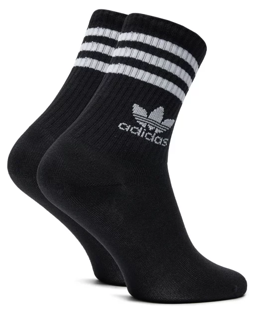 Шкарпетки Adidas CREW SOCK 3STR чорний Уні L (43-45)