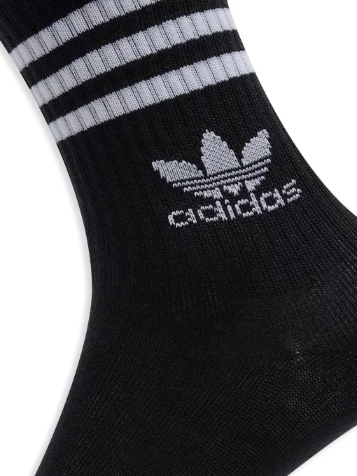 Шкарпетки Adidas CREW SOCK 3STR чорний Уні L (43-45)