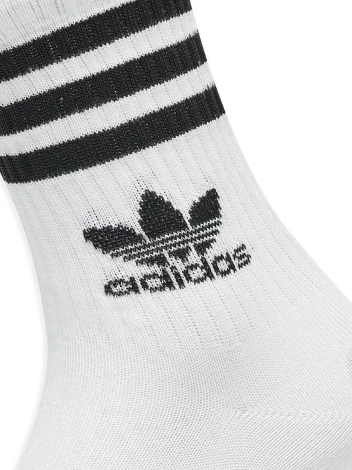 Шкарпетки Adidas CREW SOCK 3STR білий сірий, чорний Уні L (43-45)