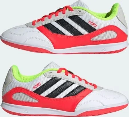 Футзалки Adidas SUPER SALA III J білий, червоний 37 1/3 EU (22,9см) (JP5435)