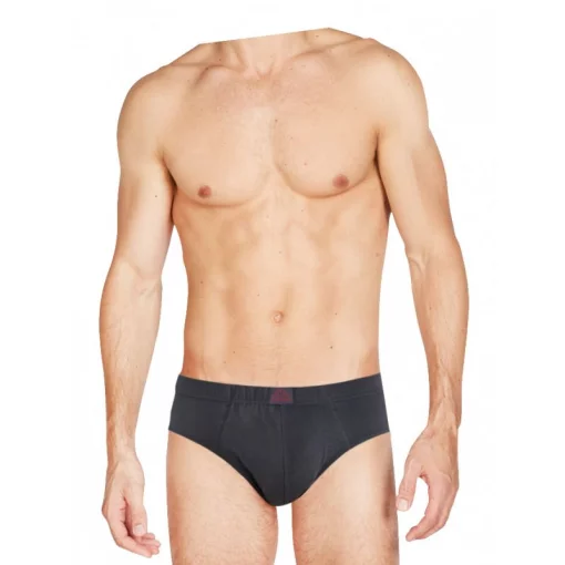 Труси сліп Kappa Slip Uomo Elastico Ric. c/etichetta Logo антрацит Чол M