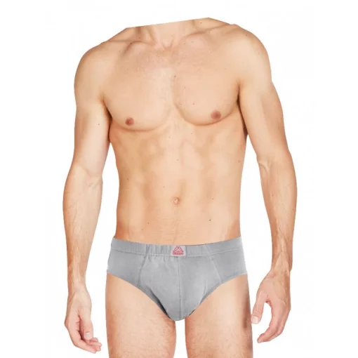 Труси сліп Kappa Slip Uomo Elastico Ric. c/etichetta Logo сірий Чол M