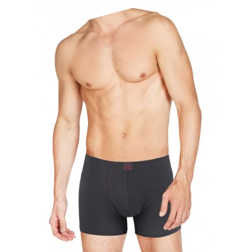 Труси-боксери Kappa Boxer Uomo Elastico Ric. c/etichetta Logo антрацит Чол M