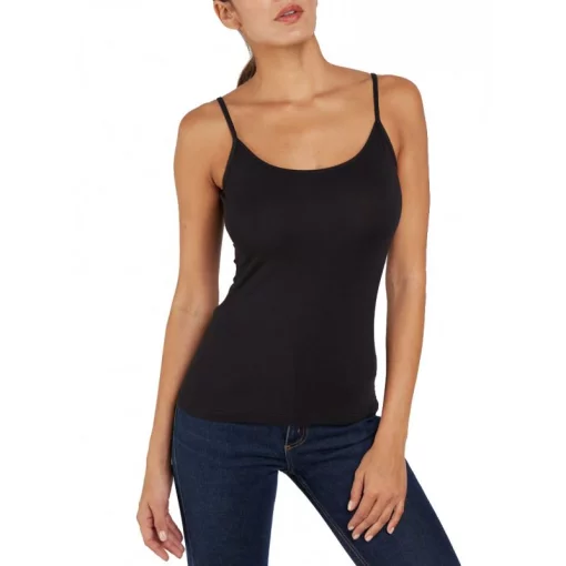 Майка Kappa Top Liscio Spalla Stretta чорний Жін S