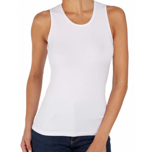 Майка Kappa Canotta Spalla Larga білий Жін S