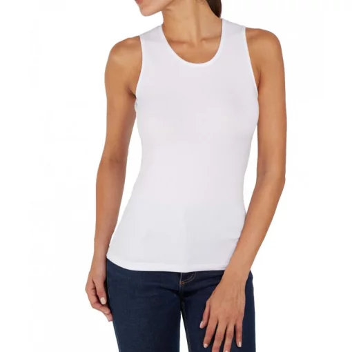 Майка Kappa Canotta Spalla Larga білий Жін S (K2406 Bianco)