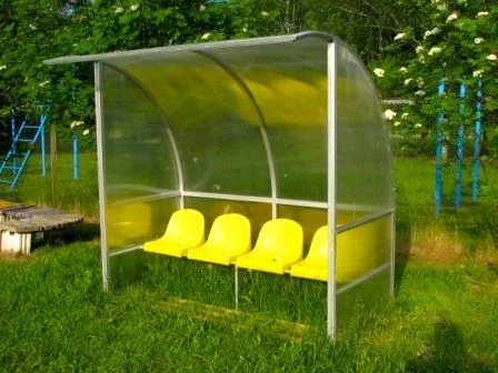 Кабінка для запасних гравців на 4 місця