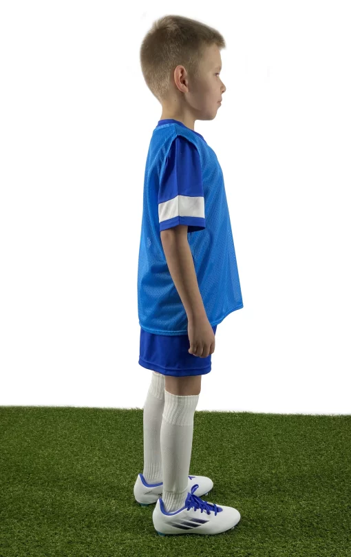 Манишка спортивна X2, синий (junior) X2000B-J (DX2000B-J)