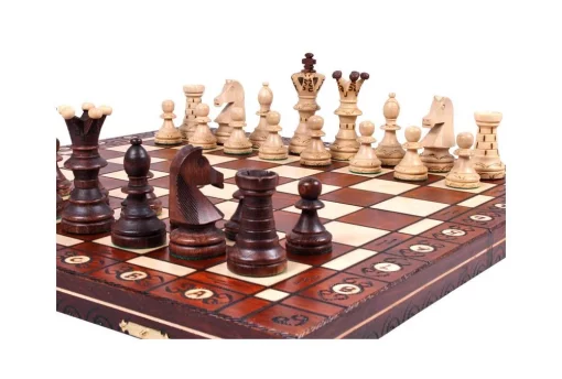 Шахи MADON Амбасадор коричневий, бежевий Уні 54х54см